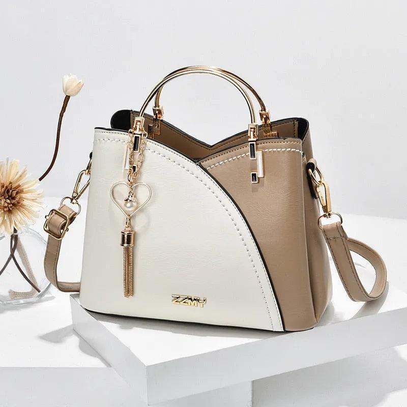 Women's Leather Bag - Florenza