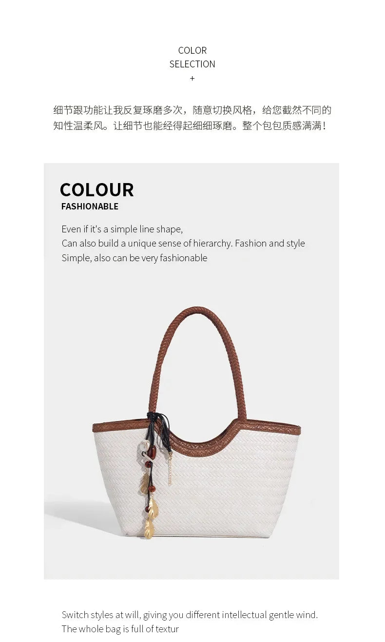 Capri Woven Tote